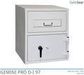 Gemini Pro D-I 97 Deposittresor (119 L) - Einbruchschutzprüfung D-I - Schlüsselschloss
