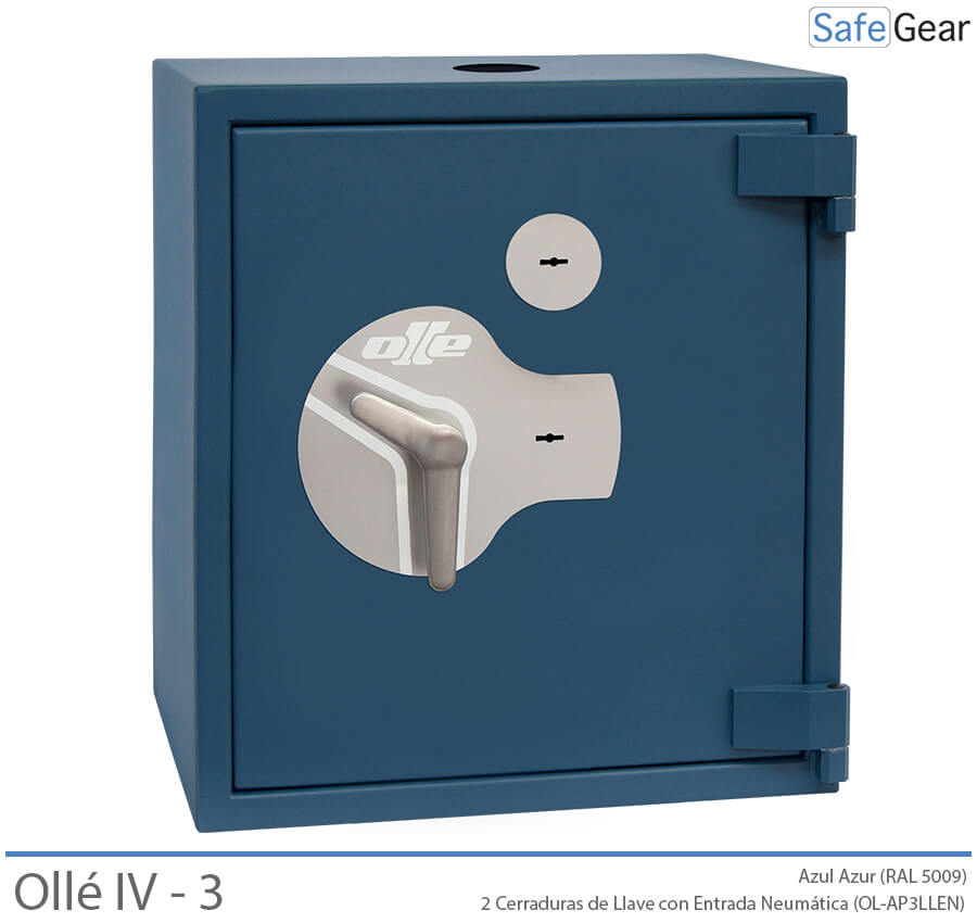 Ollé Grado IV - 3 - Cierre Doble Llave - Entrada Neumática