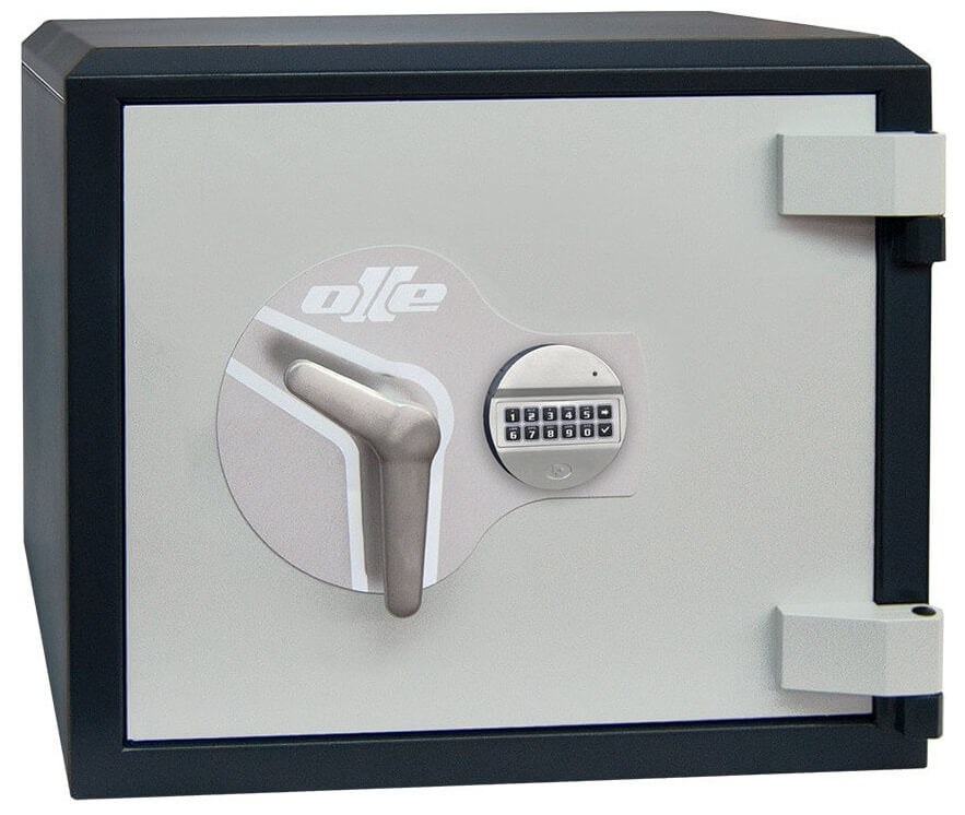 Ollé I-2 Grade 1 safe with code lock, front view