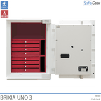 Brixia Uno 3 Safe (66 L) - Burglary Test Grade I - Code Lock