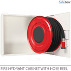 Feuerlöschschrank mit Schlauchhaspel