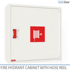Feuerlöschschrank mit Schlauchhaspel