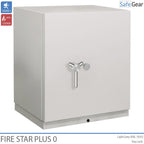 Fire Star Plus 0 Feuerfester Datenträgertresor (44 LTO) – Einbruchschutz Klasse I / Feuerwiderstand 120 min