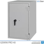 Gemini Pro 40 Apothekentresor (180 Liter) – 4 Schubladen – 2 Böden – Einbruchprüfung Klasse I – Schlüsselschloss
