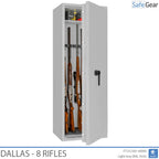 Dallas – Waffenschrank (8 Gewehre) – Einbruchschutz Klasse 1