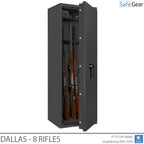 Dallas – Waffenschrank (8 Gewehre) – Einbruchschutz Klasse 1