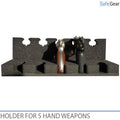 Soporte para 5 armas de mano