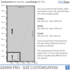 Libra 3 - Security Safe (91 Liters) - Burglary Test Grade 0