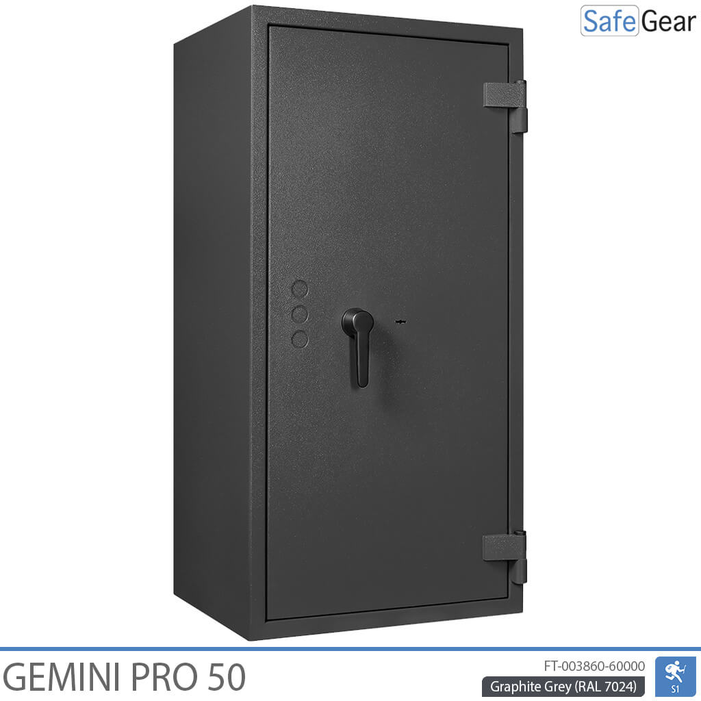 Gemini Pro 50 – Sicherheitstresor (219 Liter) – Einbruchschutz Klasse 1