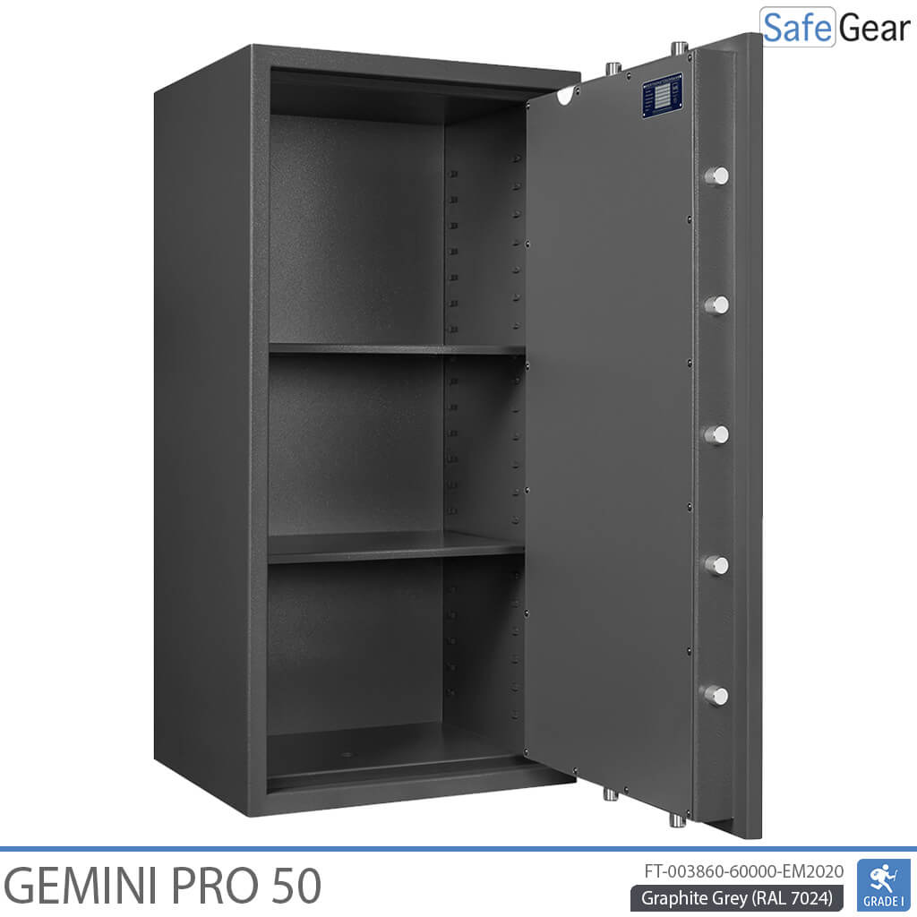 Gemini Pro 50 – Sicherheitstresor (219 Liter) – Einbruchschutz Klasse 1