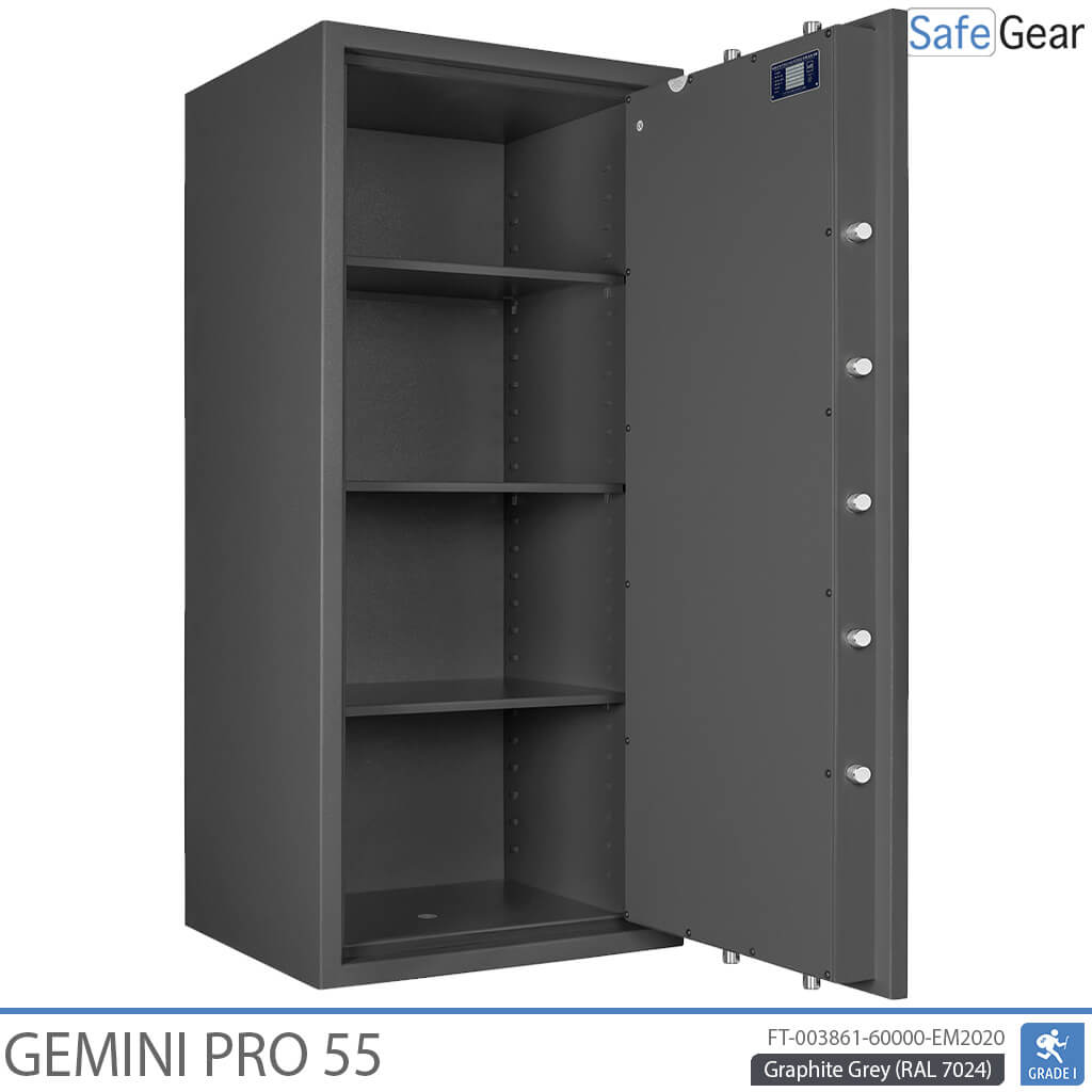 Gemini Pro 55 – Sicherheitstresor (292 Liter) – Einbruchprüfung Klasse 1