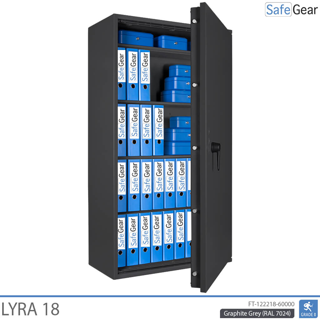 Lyra 18 – Sicherheitstresor (341 Liter) – Einbruchschutzprüfung Klasse 0