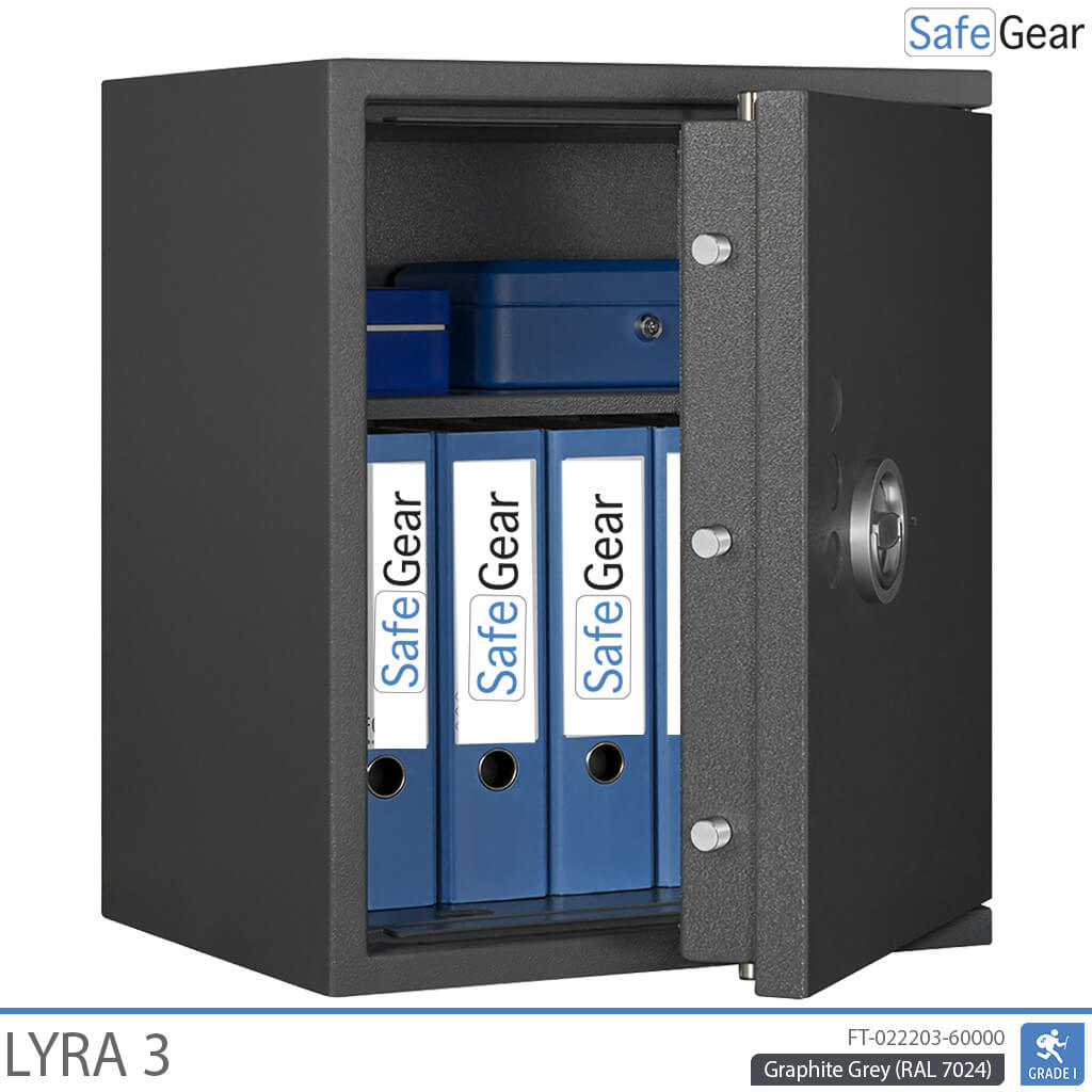 Lyra 3 – Sicherheitstresor (66 Liter) – Einbruchschutzprüfung Klasse 1