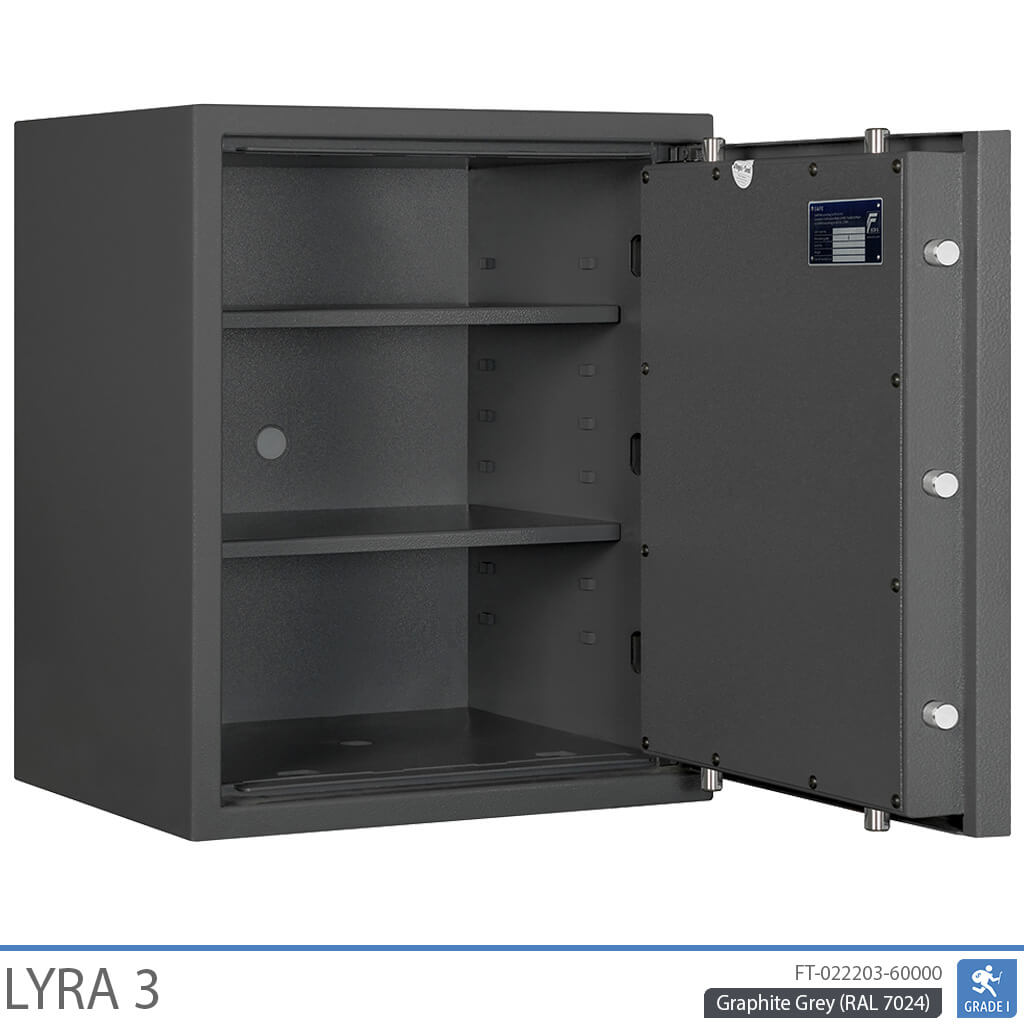 Lyra 3 – Sicherheitstresor (66 Liter) – Einbruchschutzprüfung Klasse 1