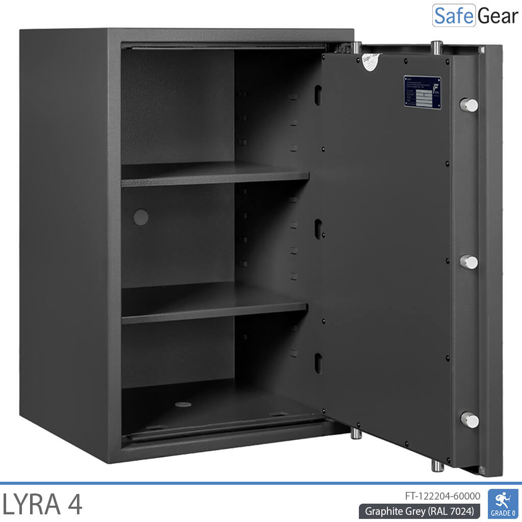 Lyra 4 – Sicherheitstresor (84 Liter) – Einbruchschutzprüfung Klasse 0