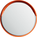 Outdoor Mirror -  Stainless Steel - Round - 80 cm