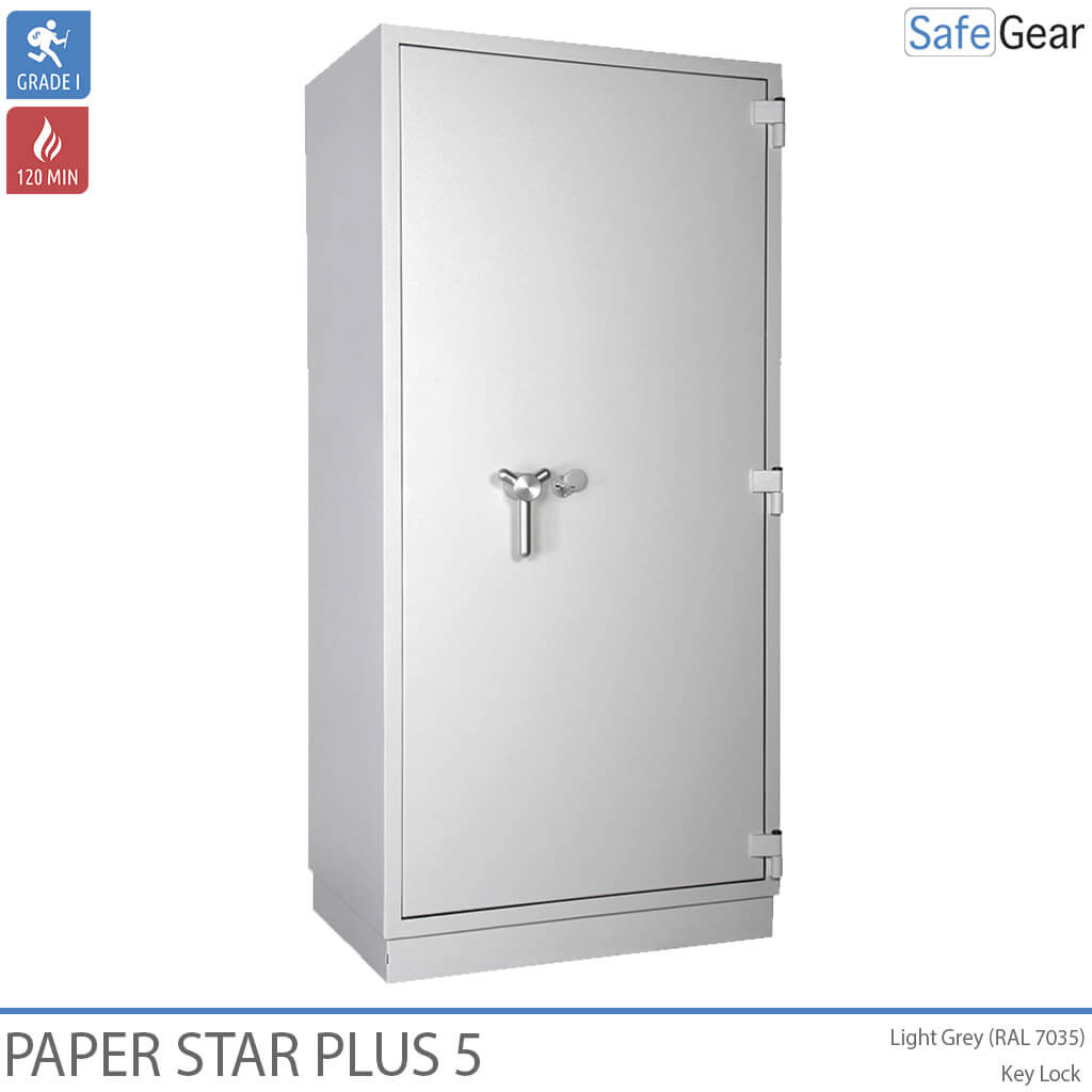 Paper Star Plus 5 Brandschrank (560 L) - Einbruchschutz Klasse I / Brandschutzprüfung 120 min