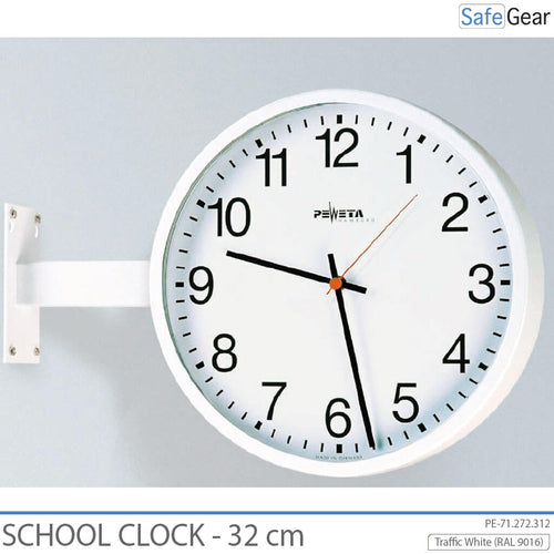 Analoge Schuluhr – Innenbereich – Rund – 32 cm
