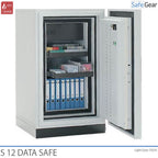 Feuerfester Datenträgertresor S12 – 280 LTO-Datenbänder – Feuerprüfung 120 min