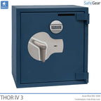 Thor IV Aufbewahrung (100L) – Einbruchprüfung Klasse 4 – Codeschloss und Schlüsselschloss