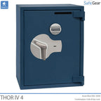 Thor IV Aufbewahrung (125L) – Einbruchprüfung Klasse 4 – Codeschloss und Schlüsselschloss