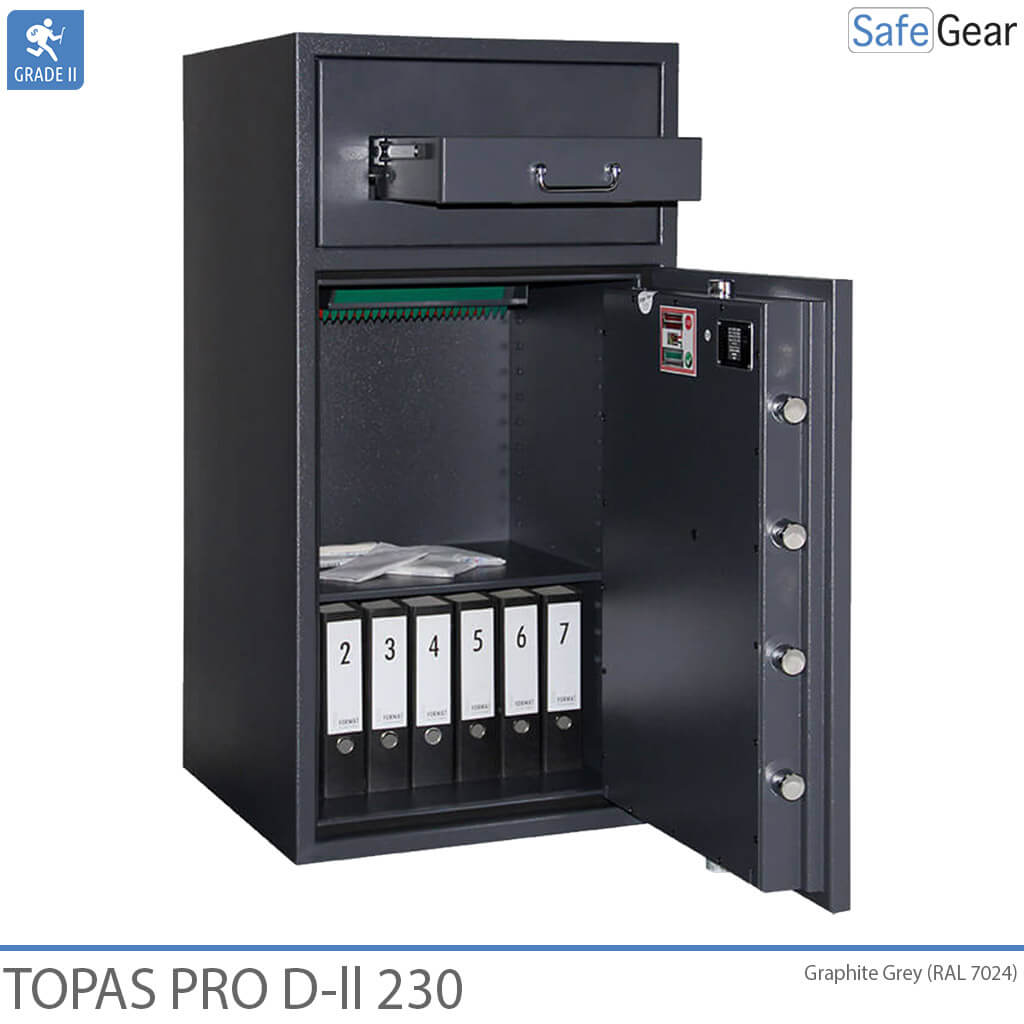 Topas Pro D-II 315 Deposittresor (311 L) - Einbruchschutzprüfung D-II - Schlüsselschloss