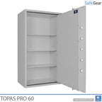 Topas Pro 60 Tresor (433 L) – Einbruchschutz Klasse II