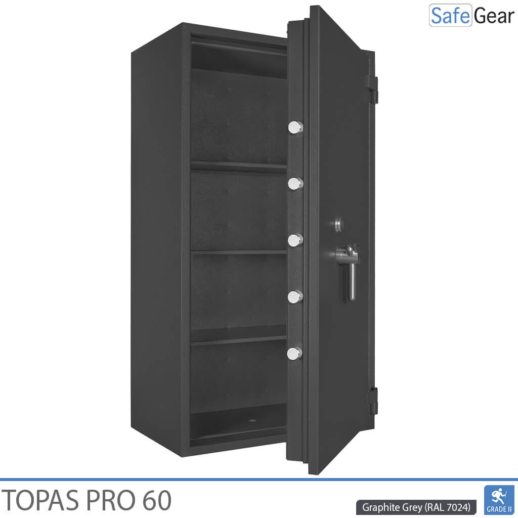Topas Pro 60 Tresor (433 L) – Einbruchschutz Klasse II