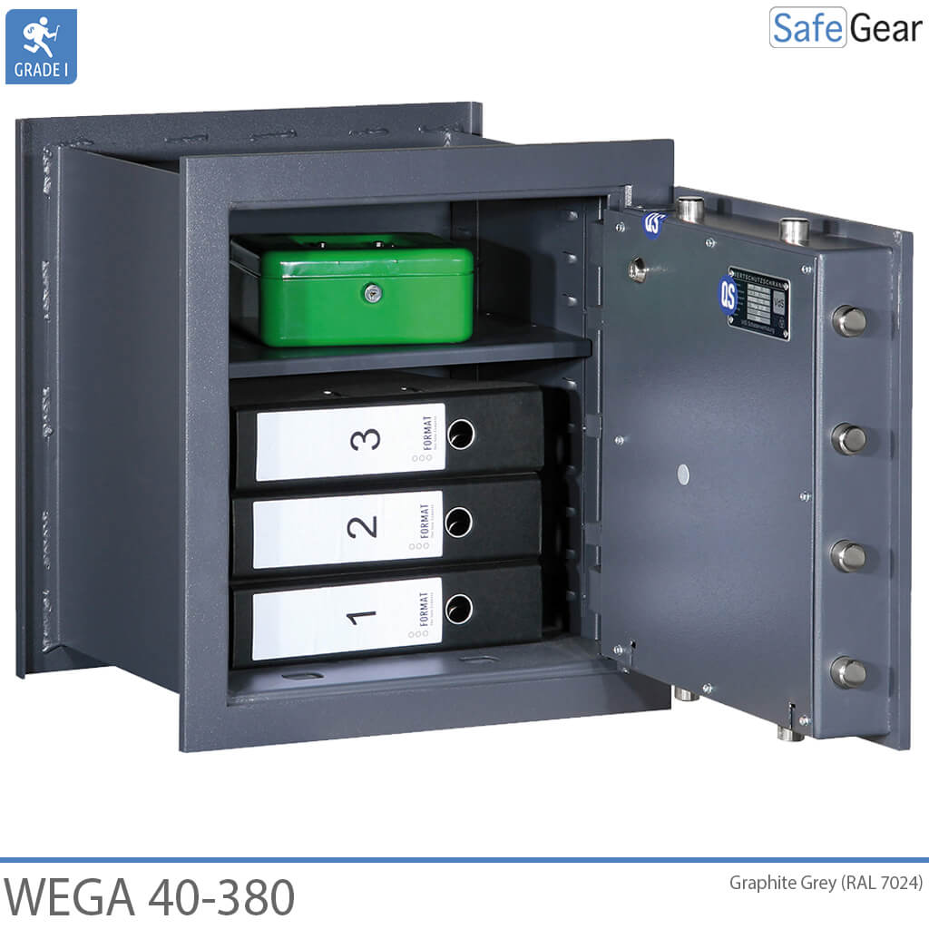 Wega 40-380 Wandsafe (50L) – Einbruchschutz-Test Klasse I